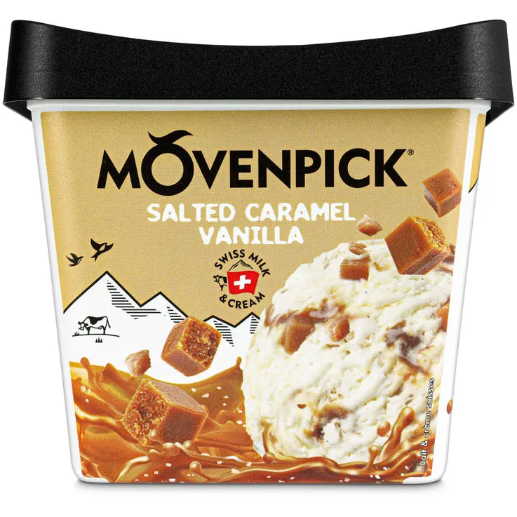 Movenpick Salted Caramel Vanilla 165ml