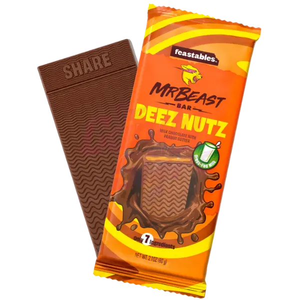 Mr. Beast Deez Nutz Bar - 60 g