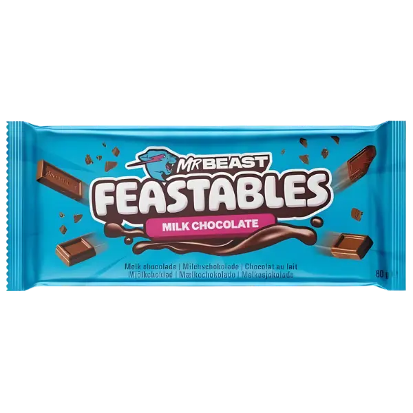 Mr Beast Feastables Milk Chocolate – 60 g