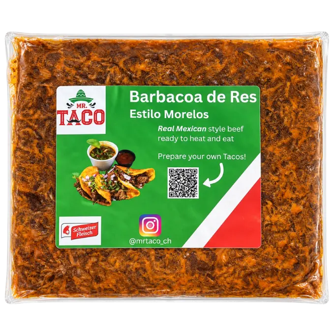 Mr Taco Barbacoa de Res - 250 g