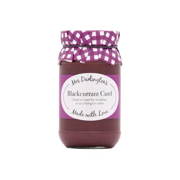 Mrs D Blackcurrant Curd 320g
