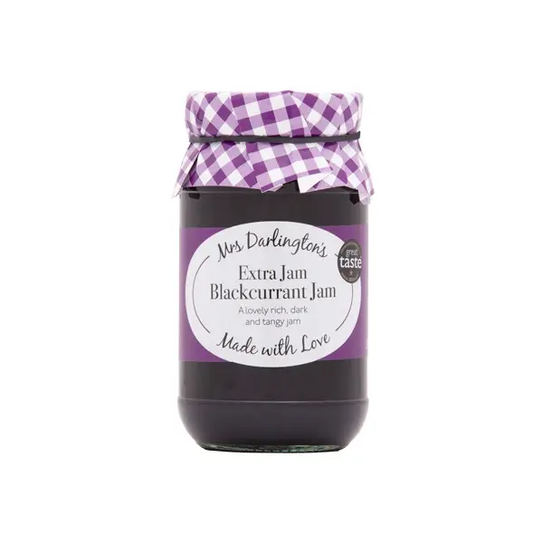 Mrs D Blackcurrant Jam 340g