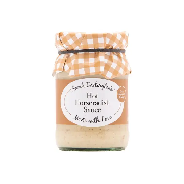 Mrs D Hot Horseradish Sauce 180g