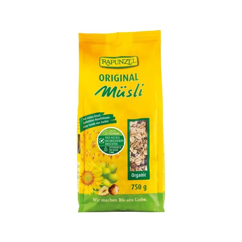 Müesli Original, EU Bio, 750g