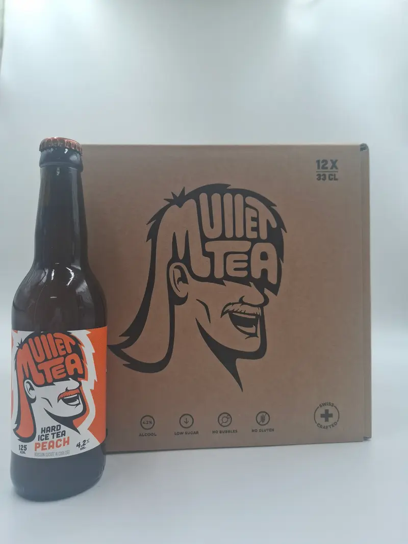 Mullet Tea pêche 33 cl