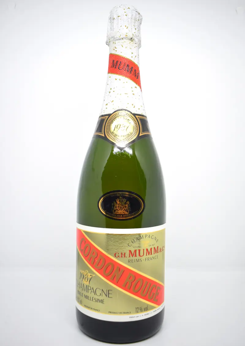 Mumm Cordon Rouge 1987 - Champagne Brut Millésime