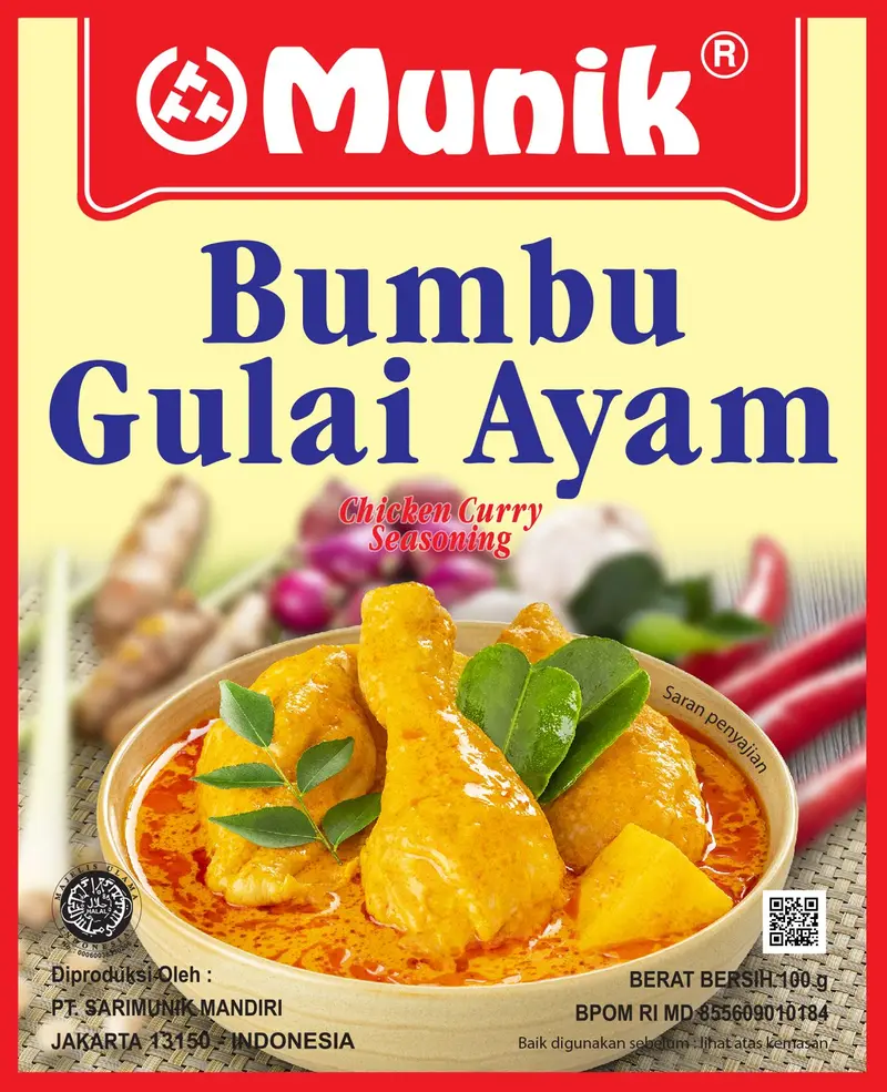 Munik Gulai Ayam 100gr