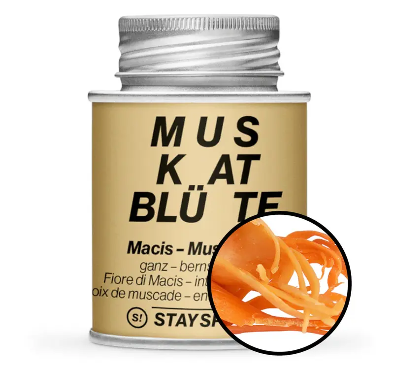 Muskatblüte - Macis - ganz
