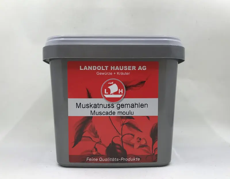Muskatnuss gemahlen 450g in der LH Box
