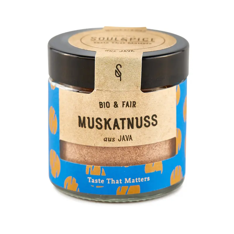 Muskatnuss gemahlen Gewürz Bio