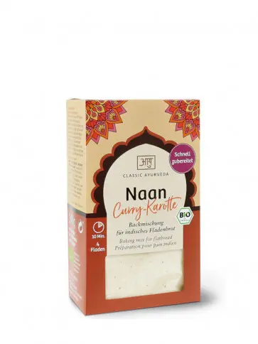 Naan Curry - Karotte, Bio