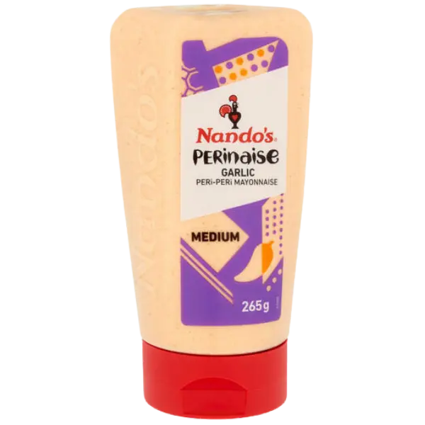 Nandos Garlic Perinaise Mild Mayonnaise - 265 g