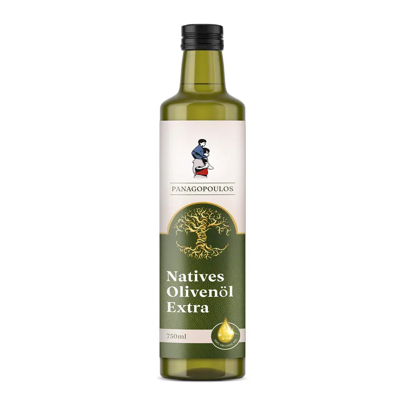 Natives Olivenöl Extra 0.75l Flasche - Erste Güteklasse, Kaltgepresst