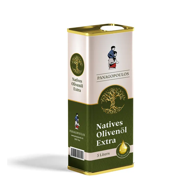 Natives Olivenöl Extra 5l Kanister - Erste Güteklasse, Kaltgepresst