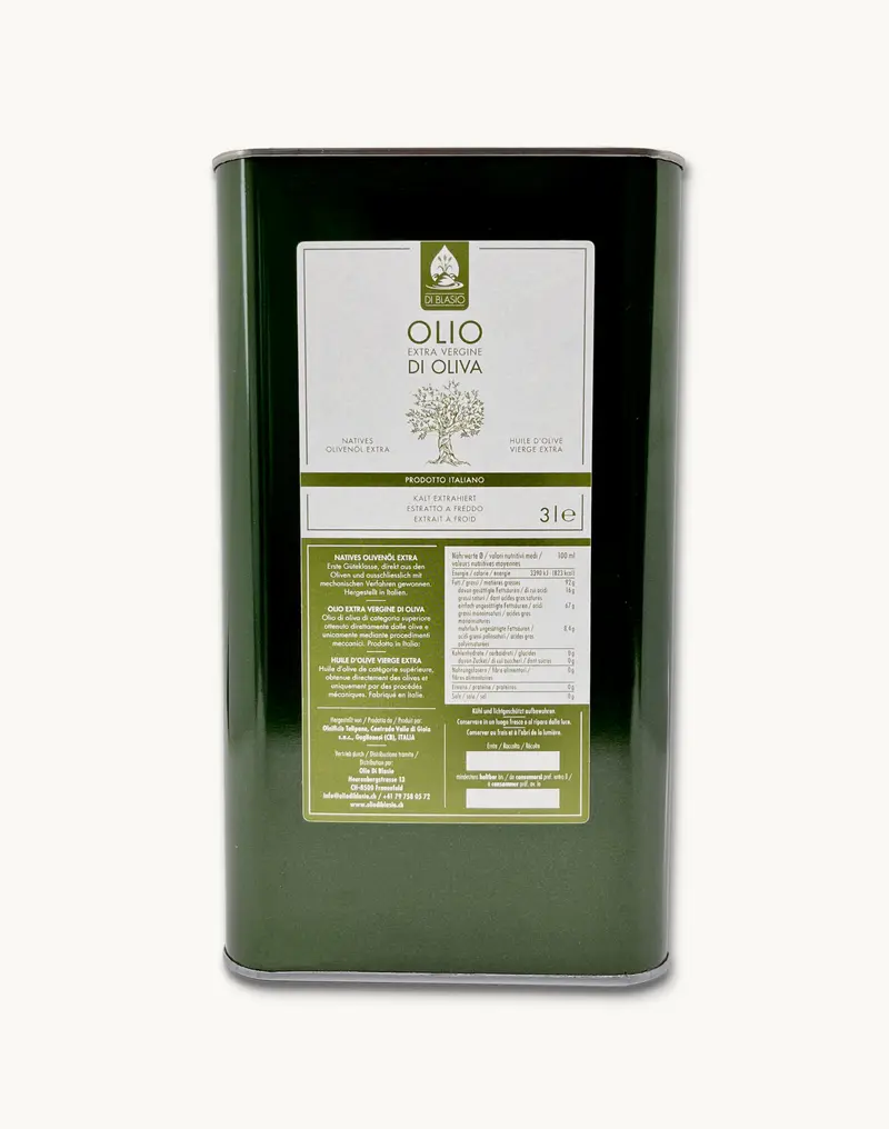 Natives Olivenöl Extra - Di Blasio - 3L