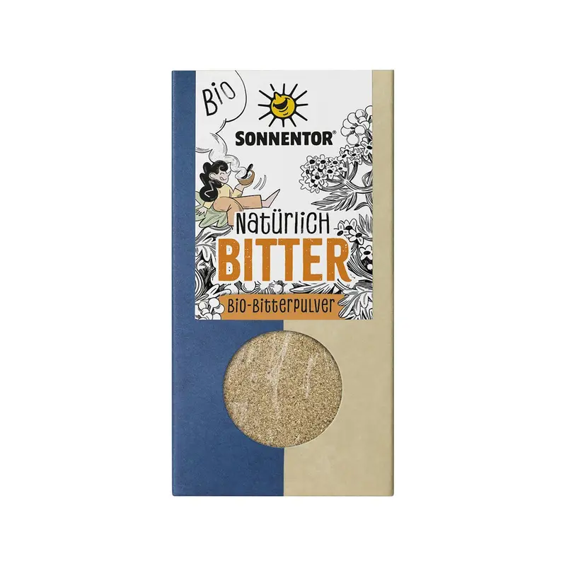 Natürlich BITTER Bio Bitterpulver, 60 g
