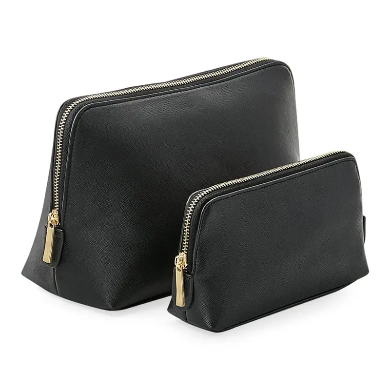 Necessaire Schwarz/Gold