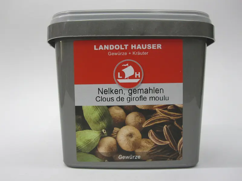 Nelken gemahlen 500g in der LH Box