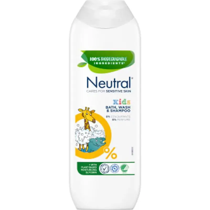 Neutral Duschtvål & shampoo 0% Kids Bad - Shower soap & shampoo 0% Kids - 250ml