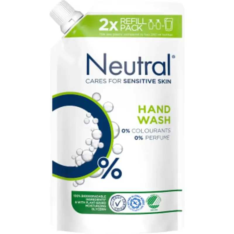 Neutral Handtvål flytande 0% Refill - Liquid hand soap - 500ml