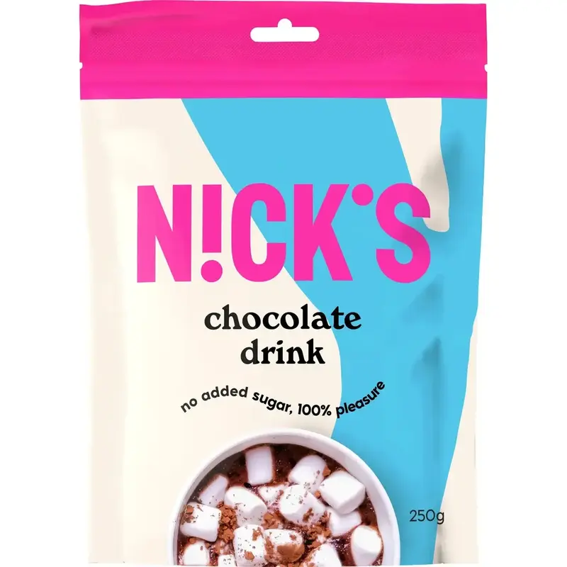 Nick's Chokladdryck Stevia - Chocolate drink Stevia - 250g