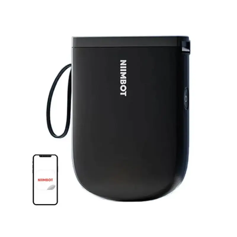 Niimbot D11-H Smart Schwarz + Etikettenrolle