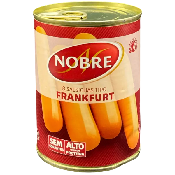 Nobre 4 Pares Salsichas Original Frankfurter Lata – 200 g