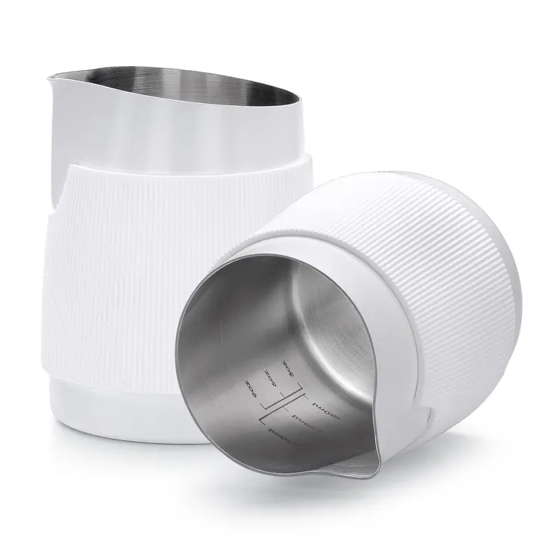 Normcore Milk Pitcher grifflos 450 ml Rund Weiss