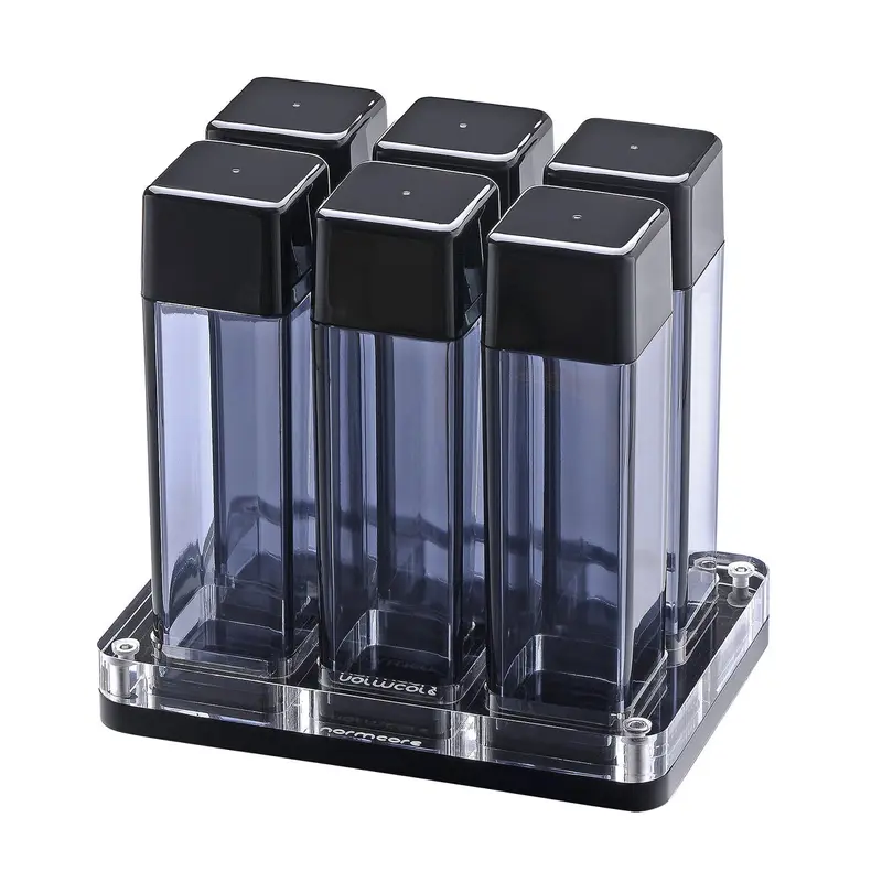 Normcore Single Dosing Bohnen-Tuben 6er-Set getönt (Polycarbonat)