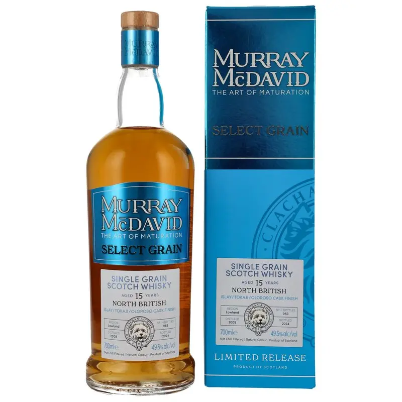 North British 2009/2024 - 15 y.o. - Islay/Tokaji/Oloroso Cask - Murray McDavid