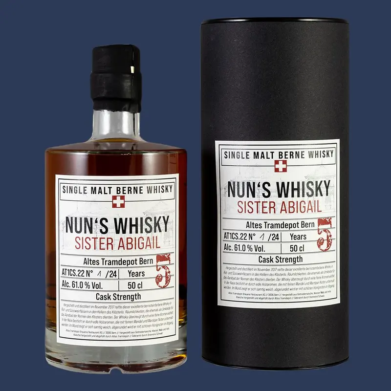 Nun's Whisky - Sister Abigail 5 Jahre Cask Strength Single Malt