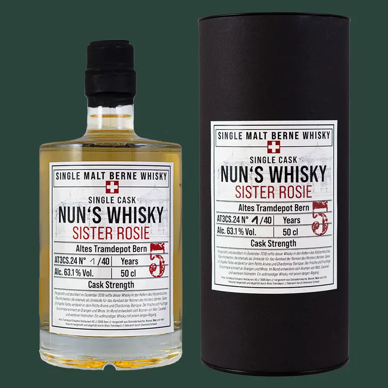 Nun's Whisky - Sister Rosie 5 Jahre Cask Strength