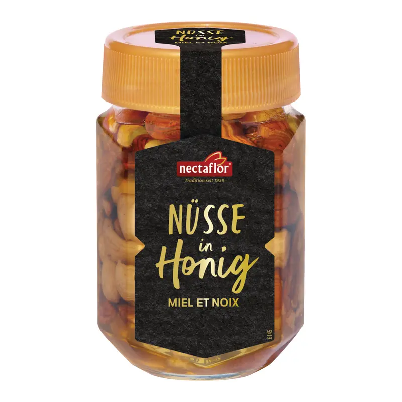 Nüsse in Honig