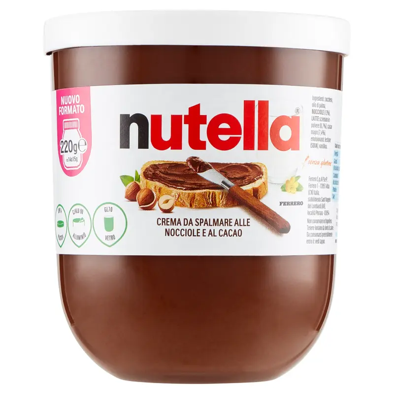 Nutella Pate a Tartiner 220g