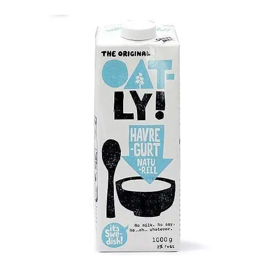 Oatly Havregurt Naturell - Oat Gurt Natural 1 l