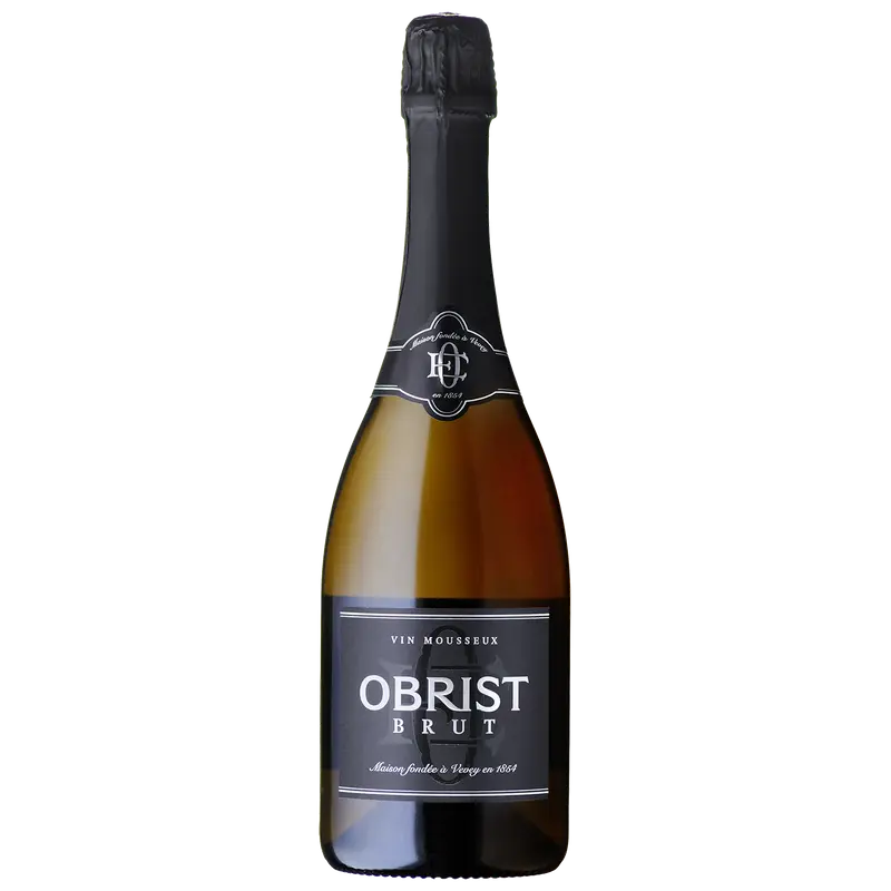 OBRIST BRUT Vin de Pays, Mousseux suisse