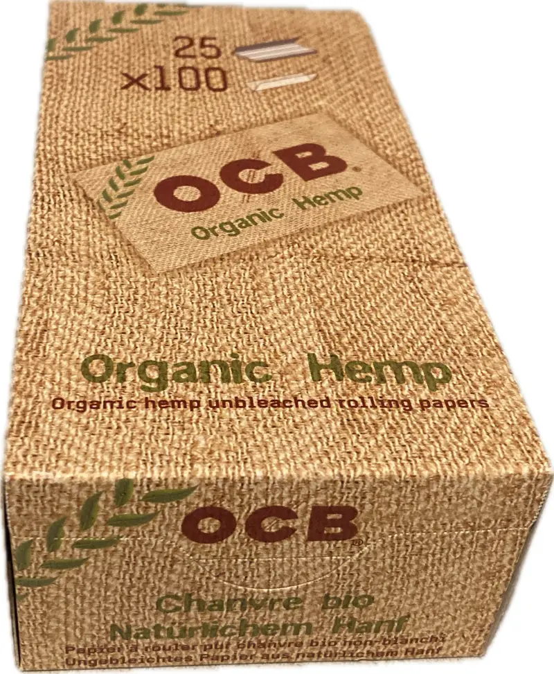 OCB | Organic Hemp | Double Window | 25x 100 Blatt