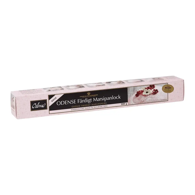Odense Rosa Marsipanlock - Pink Marzipan Lid for cakes 200g