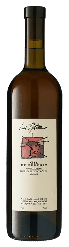 Oeil-de-Perdrix La Matze AOC VS, Die Maske