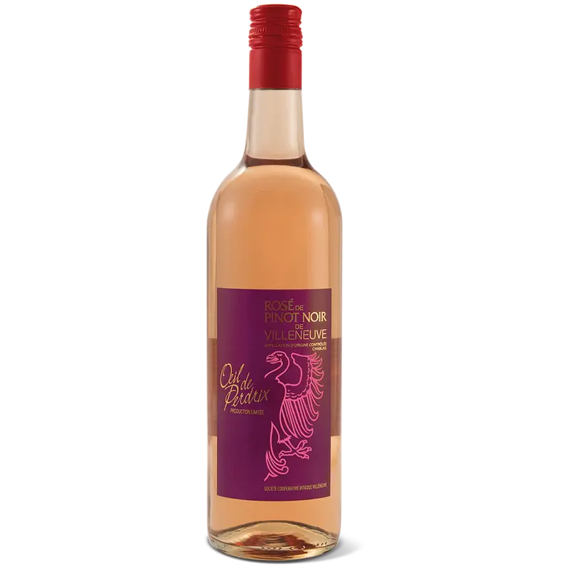 Œil-de-Perdrix Rosé de Pinot Noir Villeneuve, Chablais AOC