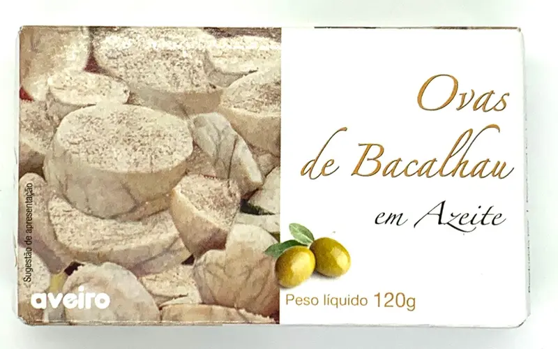 Oeufs de morue à l'huile d'olive
