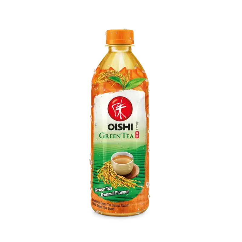 Oishi Green Tea Genmai Flavor (500ml)