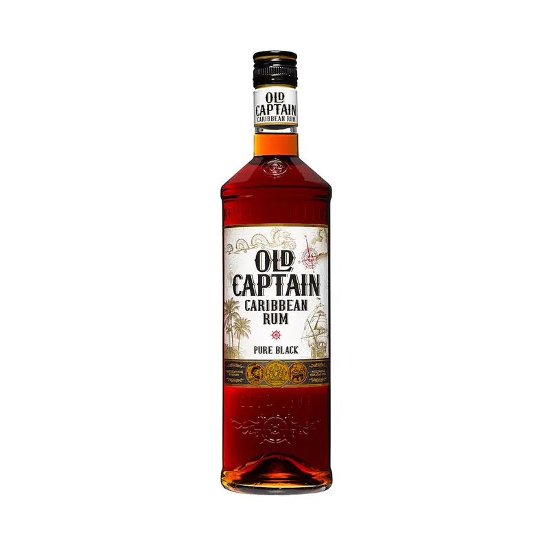 Old Captain Black Rum - 700ml