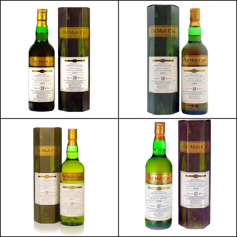 Old Malt Cask 25th Anniversary Whisky Entdecker Set