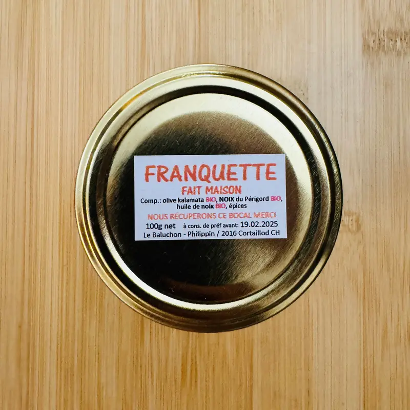 Olivade "franquette" BIO