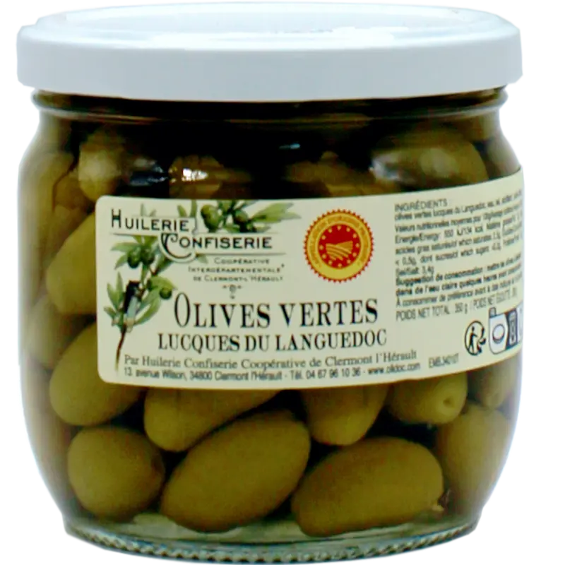 Oliven Vertes Lucques du Languedoc