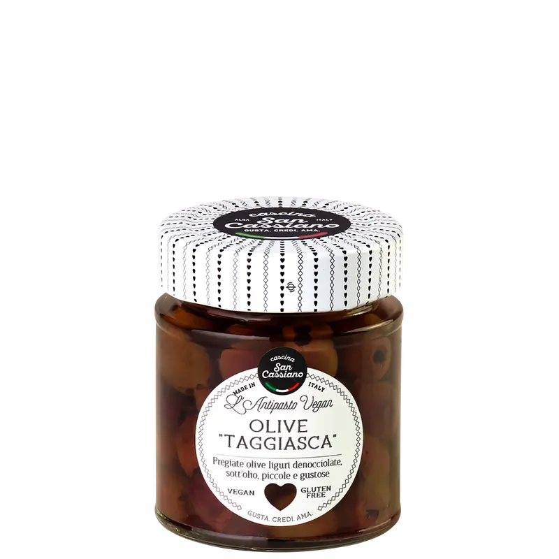 Olives « Taggiasca » à l’huile