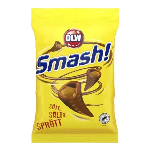 OLW Smash! - Chocolate Corn Cones 100g