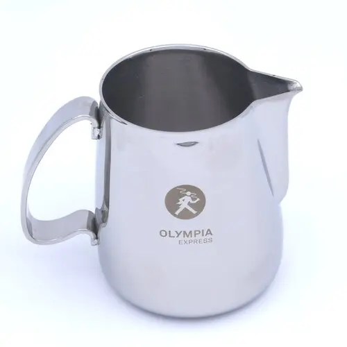 Olympia Express Schaumkännchen 50cl – Edelstahl, lasergraviertes Logo