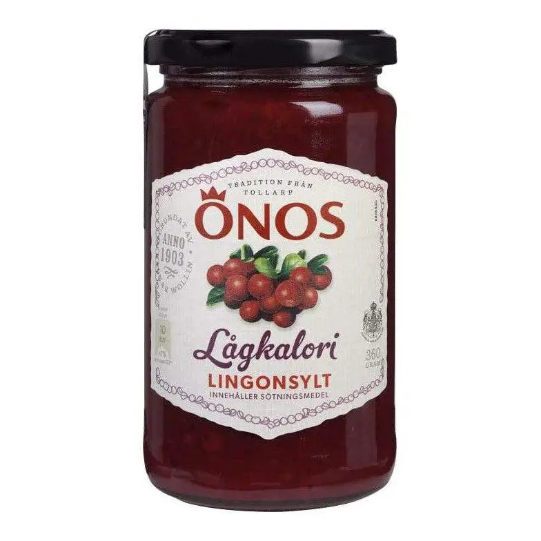 Önos Lingonsylt - Lingonberry Jam 360 g
